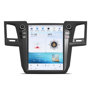 RoadNavi Tesla tarzı Android 11 araba radyo <span class=keywords><strong>Toyota</strong></span> <span class=keywords><strong>Hilux</strong></span> <span class=keywords><strong>Hilux</strong></span> 2012-2015 için araba multimedya oynatıcı kablosuz Carplay 4G - Product Image 3