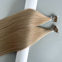 Extensions de cheveux professionnelles de qualité supérieure, ton cendré blond foncé, cheveux humains super double drawn, 22 pouces, prêtes à être expédiées