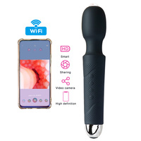 Leistungsstarker Dildo-Kamera-Vibrator Sexspielzeug für Frauen Weiblicher Massager mit App WIFI Klitoris-Stimulator Erwachsenen-Vibrator Sextoy