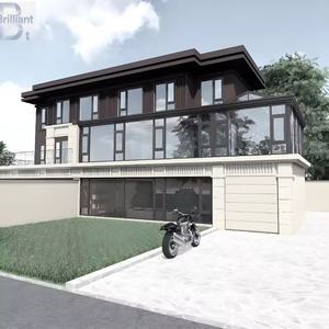 ห้องอาบแดดใช้วิลล่าตลอดทั้งปีทำจากอลูมิเนียมกลางแจ้งดีไซน์ทันสมัย - Product Image 6