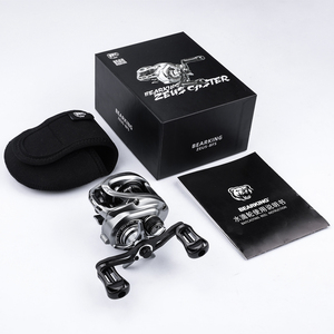 BEARKIN Official Store Bait casting 9BB 135g Lichts chlepp system 4kg Max Power Kohle faser 7,1: 1 Hoch geschwindigkeit verhältnis Meerwasser rolle - Product Image 5