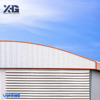 Centre de distribution logistique commercial à grande échelle, entrepôt à structure en acier