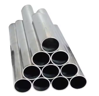 Tuyaux soudés en acier inoxydable, grades 317L et 409L, surface brillante, finition 2B, type ERW, normes DIN EN