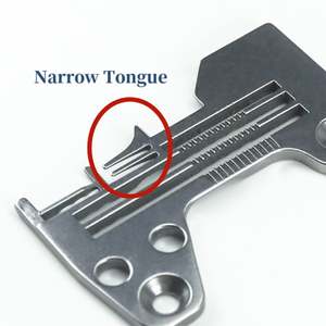 R4305-JOE-E00Xニードルプレート狭舌スロートプレート4スレッドオーバーロックミシン純正品質針プレートツール - Product Image 6