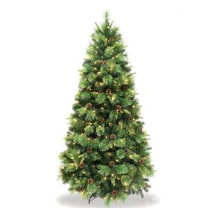 <span class=keywords><strong>Albero</strong></span> di natale di <span class=keywords><strong>pino</strong></span> vivido di alta qualità con 8 effetti luci a LED e Controller di <span class=keywords><strong>tipo</strong></span> in piedi - Product Image 1