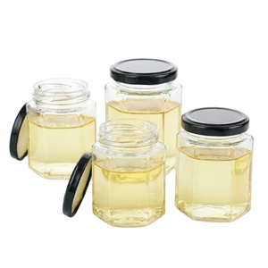 <span class=keywords><strong>Pot</strong></span> à <span class=keywords><strong>miel</strong></span> personnalisé de 45 ml, 100 ml, 180 ml, 280 ml, 380 ml, 500 ml – Emballage en verre hexagonal <span class=keywords><strong>vide</strong></span> pour <span class=keywords><strong>pot</strong></span> à <span class=keywords><strong>miel</strong></span> - Product Image 4