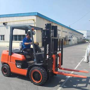 Montacargas Usado Original Japonés con Motor Diésel, Precio Accesible, Año 2022, <span class=keywords><strong>Toyota</strong></span> 7FD30 8FD30, 3 Toneladas, Montacargas FD30 de Segunda Mano - Product Image 2