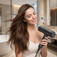 Sèche-cheveux ionique BLDC haute vitesse 110000 tr/min, moteur sans balais, 3 vitesses, portable, pour camping-car et hôtel, 1875W-2000W, buse magnétique