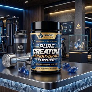 Gentian Nutrition Créatine Monohydrate en Poudre 100% Pure Ultra Micronisée 300g 1 dose par prise 24 mois pour la force musculaire - Product Image 3