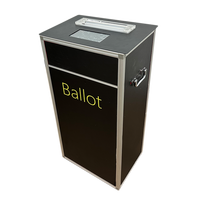 La urna de votación inteligente modular se utiliza para votar y contar para las boletas de papel.