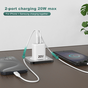 <span class=keywords><strong>Cargador</strong></span> de Pared USB Rápido con GaN y PD Tipo C de 20W, 25W, 30W, 35W, <span class=keywords><strong>40W</strong></span>, 45W, 65W, 100W, 120W, con Certificación CB, KC y CE, Directo de Fábrica, para <span class=keywords><strong>iPhone</strong></span> - Product Image 2