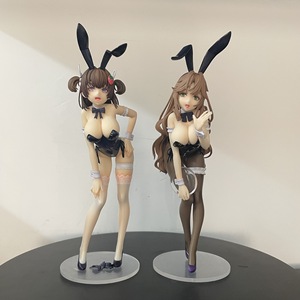Nouveau modèle Sexy Bunny Girl Twin Stars Model GK Statue Figurine PVC Model Collectible Display Retail Wholesale - Product Image 1