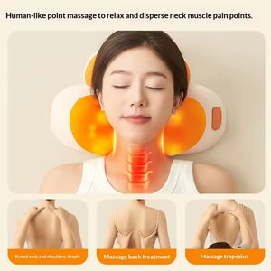 Almohada de Masaje con Calor y Tracción Cervical, Soporte para el Cuello, Espuma Viscoelástica, Alivio del Dolor con Vibración Shiatsu, Compresa Caliente Portátil Inteligente - Product Image 3