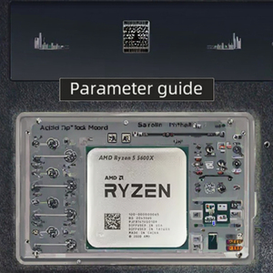 โปรเซสเซอร์เดสก์ท็อป R5 5600X แบบ 6 คอร์ ซ็อกเก็ต AM4 พร้อมสินค้าใหม่ โปรเซสเซอร์ซ็อกเก็ต AM4 R5 5600X แบบ 6 คอร์ สำหรับเดสก์ท็อป - Product Image 4