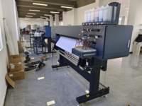 Traceur de découpe de vinyle d'imprimante à éco-solvant grand format couleurs CMJN d'encre éco-solvant
