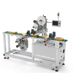Applicateur d'étiquettes automatique SKILT pour boîtes de noix, étiqueteuse double face avec impression en ligne, machine d'étiquetage autonome - Product Image 5