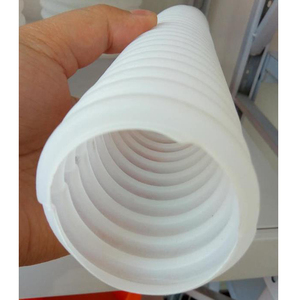 Trắng Đen <span class=keywords><strong>PE</strong></span> Đơn Tường Sóng Ống 75Mm 90Mm 110Mm - Product Image 2