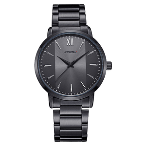 Reloj de Pareja para Hombre, Estilo Ejecutivo, Correa de Acero Inoxidable, Reloj de Pulsera de Cuarzo de Fábrica de Guangzhou - Product Image 2
