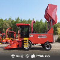 Machine à ensilage de maïs Senrui 4QZ-2100, directement de l'usine, pour l'alimentation des volailles, petite hacheuse d'ensilage, prête à être expédiée