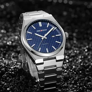 AOCASDIY Luxury Casual Business 30M Waterproof Stainless Steel Date Men's Watches Quartz Watch Custom Wristwatch Men Clock