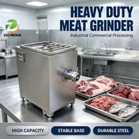 Machine à hacher la viande professionnelle commerciale pour viande de poulet, saucisses, poisson et os, en Pakistan