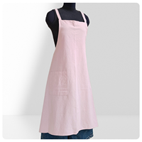 Bavoir en coton et lin réutilisable avec logo personnalisé pour la cuisine, la maison, le salon de manucure, la peinture japonaise