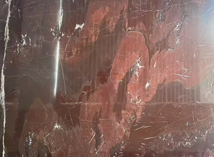 Losa de mármol de piedra Natural de alta calidad de lujo, losa pulida de Rosso <span class=keywords><strong>Porto</strong></span>, piso de pared de Hotel con precio competitivo - Product Image 2