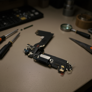 Conector de carga Lightning y cable flexible para micrófono para iPhone 13 Mini - Product Image 3