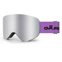 Lunettes de ski personnalisées Yijia Optical, protection UV400, polarisées, anti-buée magnétique, lunettes de snowboard, lunettes de ski