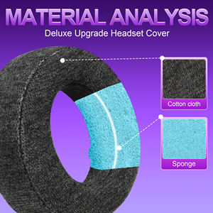 Convient aux écouteurs <span class=keywords><strong>SONY</strong></span> PS5 PULSE <span class=keywords><strong>3D</strong></span>, coussinets d'oreille PlayStation5, coussinets en mousse à mémoire de forme - Product Image 5