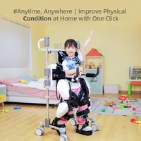 Exosquelette médical pour membres inférieurs pour les maladies de la myoparesie atrophique (SMA) et du myoparesie musculaire dégénérative (DMD), robot de rééducation pour les lésions cérébrales, entraîneur de marche intelligent pour les troubles neuromusculaires