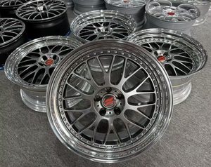 Jantes de voiture SW 18 <span class=keywords><strong>19</strong></span> 20 pouces 5x114.3 5x120 en aluminium, jantes en alliage forgé sur mesure, concaves profondes, de luxe, pour BMW M4 Tesla - Product Image 2