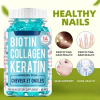 Gummies de biotine et de collagène personnalisables en gros pour OEM – Soutient l'immunité et l'énergie, favorise la croissance des cheveux, de la peau et des ongles