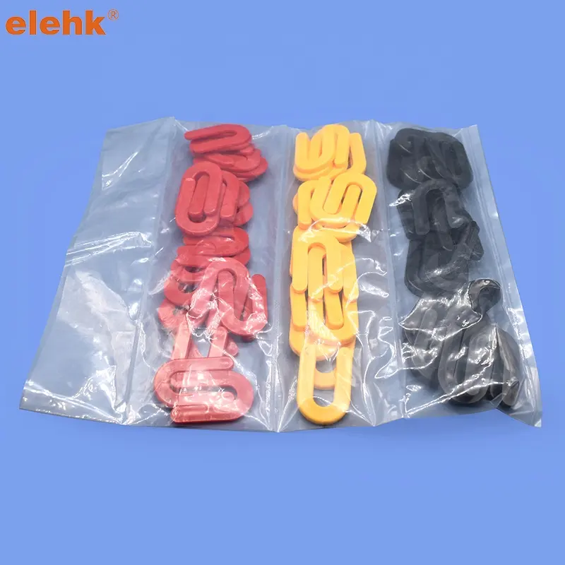 elehk hot sale good quality plastic u shim window packer u shims horse shaped u Horseshoe Shims Horseshoe Tile Spacer