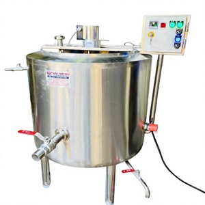 Pasteurisateur de lait en acier inoxydable 100L, machine électrique de pasteurisation du lait pour yaourt, fromage et usage agricole - Product Image 4