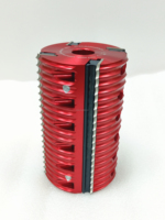 Tuoke TK538 120x40xH225x4Z Tête de fraisage spirale à quatre côtés avec lame de coupe plate à insert, corps en aluminium, ODM OEM