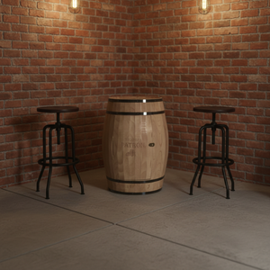 Baril à vin et à bière en bois sur mesure de 20 litres pour présentation - Product Image 1