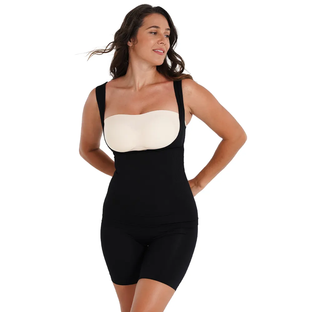 S-SHAPER femmes bout à bout culotte Shapers Compression post-partum Corset contrôle du ventre Shapewear sans couture taille haute Shorts