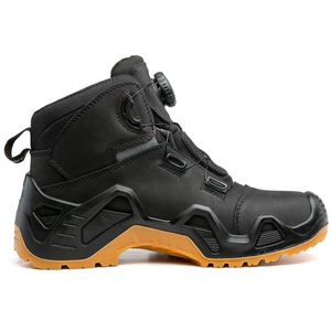 DF1208 Men's Outdoor Training Tactical <b>Boots</b> High-Top Wear-Resistant <b>Hiking</b> Mountaineering <b>Boots</b> - Product Image 4