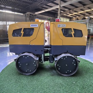 Dynomach Lz1800rc Afstandsbediening Dubbele Trommelrol Met Motor & Pomp 17.8kw Hydraulisch Systeem - Product Image 2