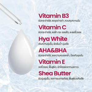 Y753 โยโกะ บัตต์ แอนด์ บิกินี่ เซรั่ม 10 กรัม ผสมผสานวิตามินรวมและ AHA & BHA ช่วยผลัดเซลล์ผิวให้เรียบเนียนขึ้น และเชียบัตเตอร์ช่วยเติมความชุ่มชื้นให้ผิว - Product Image 3