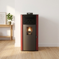 Poêle à granulés automatique SD-PK-160, haute efficacité, chauffage au granulés de bois avec télécommande pour la maison/le chauffage intérieur
