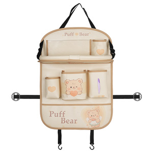 Sac de rangement pour siège auto Hane avec table pliante, organisateur multifonctionnel pour l'alimentation de bébé et les essentiels de voyage - Product Image 5
