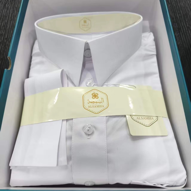 Mashallah Good Quality Islamic Mens Modest Clothing Saudi Style Thobe Made of Premium Spun Polyester Fabric Saudi Thobe