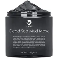 Máscara de lama do mar morto, venda no atacado, limpador de cravos, máscara orgânica natural do rosto, máscara de argila
