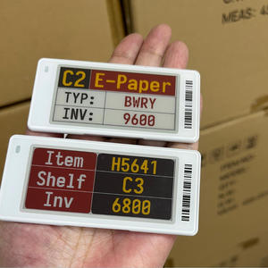 Etiquetas Electrónicas BLE, Preisschilder Digital, Etiqueta de Precio NFC, ESL, Pantalla EPD E-Ink, Etiqueta Electrónica, Etiqueta Electrónica para Estantes - Product Image 1