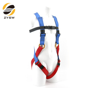 Arnés de seguridad de cuerpo completo para niños ZYSW, cinturón de seguridad de 15KN para escalada en roca, montañismo, aventuras al aire libre e interiores - Product Image 3