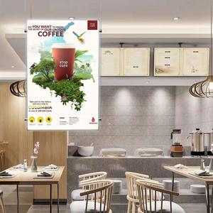 Promotion : Boîte lumineuse LED rectangulaire fine de 43 pouces, double face, pour vitrine, écran transparent, haute luminosité, étanche - Product Image 5