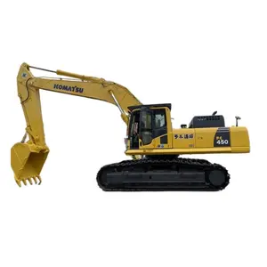 Excavatrice d'occasion Komatsu PC450 Excavateur sur chenileOriginal de haute qualité 45 tonnes Machinerie de construction lourde - Product Image 1