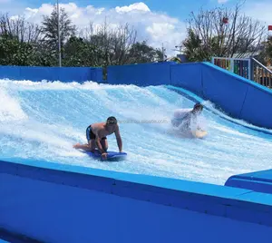 Water Park Water Theme Park Ocean Style Double Surf Simulator Sheet Wave Flowrider For Sale